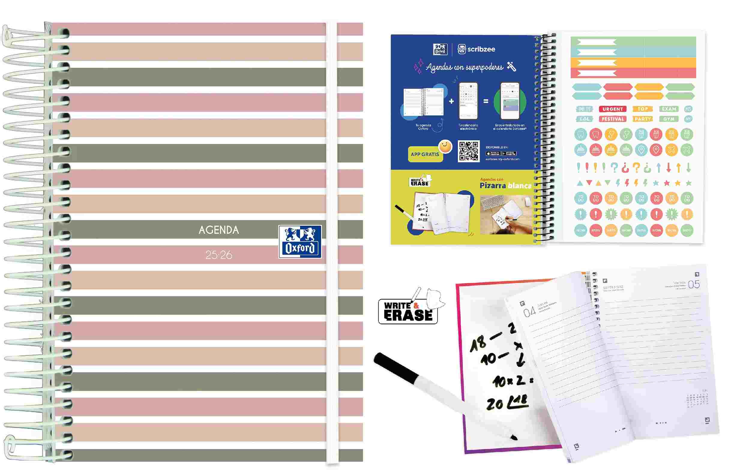 Agenda escolar Oxford